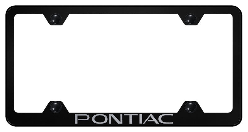 Pontiac Steel Wide Body Frame - Laser Etched Black