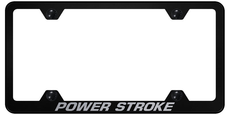 Powerstroke Steel Wide Body Frame - Laser Etched Black