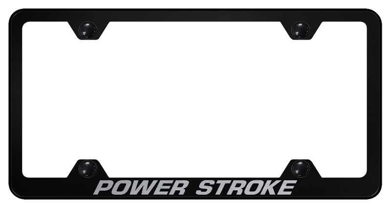 Powerstroke Steel Wide Body Frame - Laser Etched Black