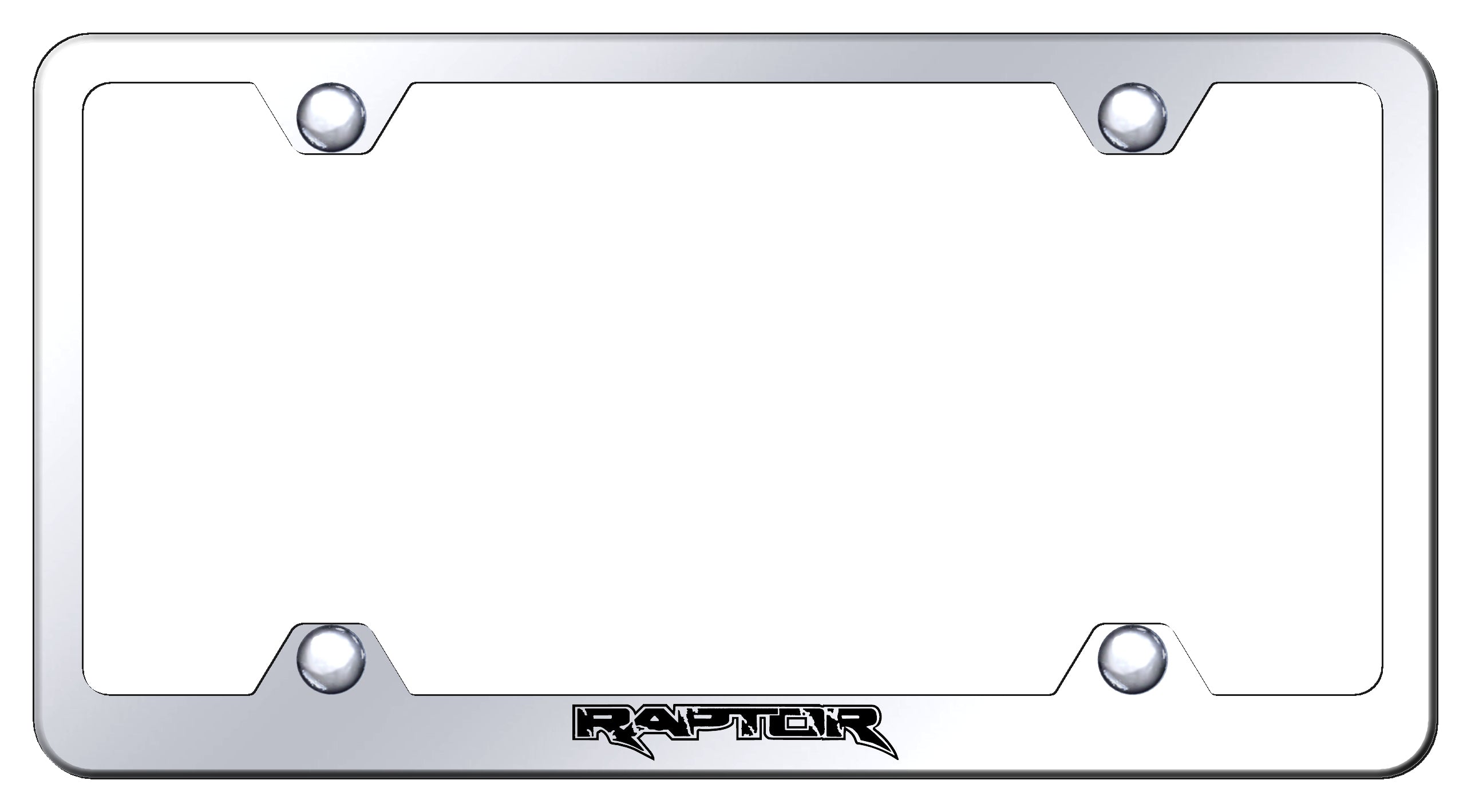 Raptor Steel Wide Body Frame - Laser Etched Mirrored