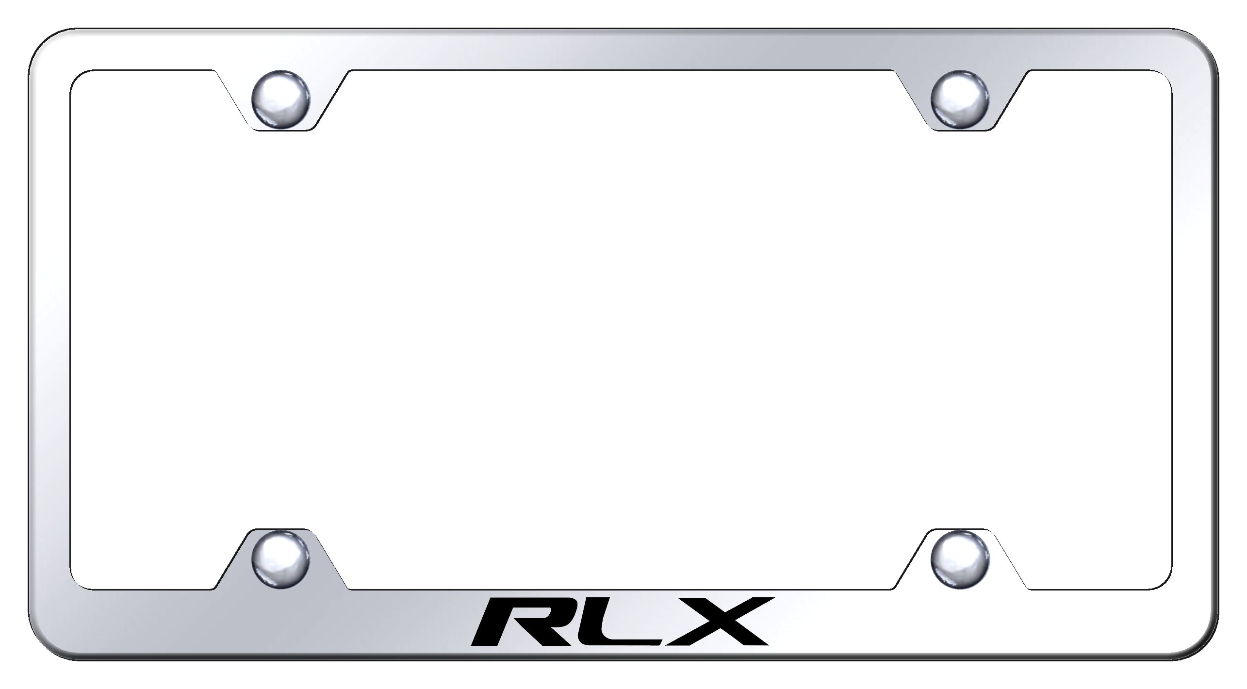 RLX Steel Wide Body Frame - Laser Etched Mirrored