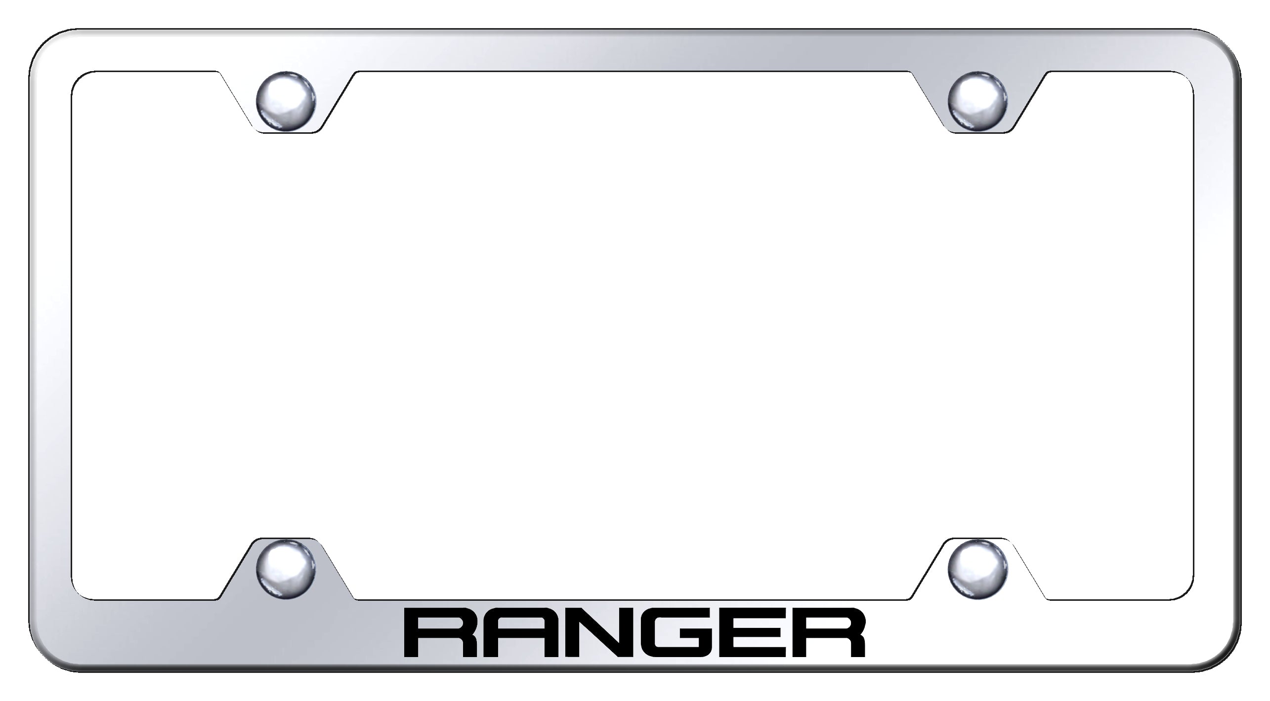 Ranger Steel Wide Body Frame - Laser Etched Mirrored