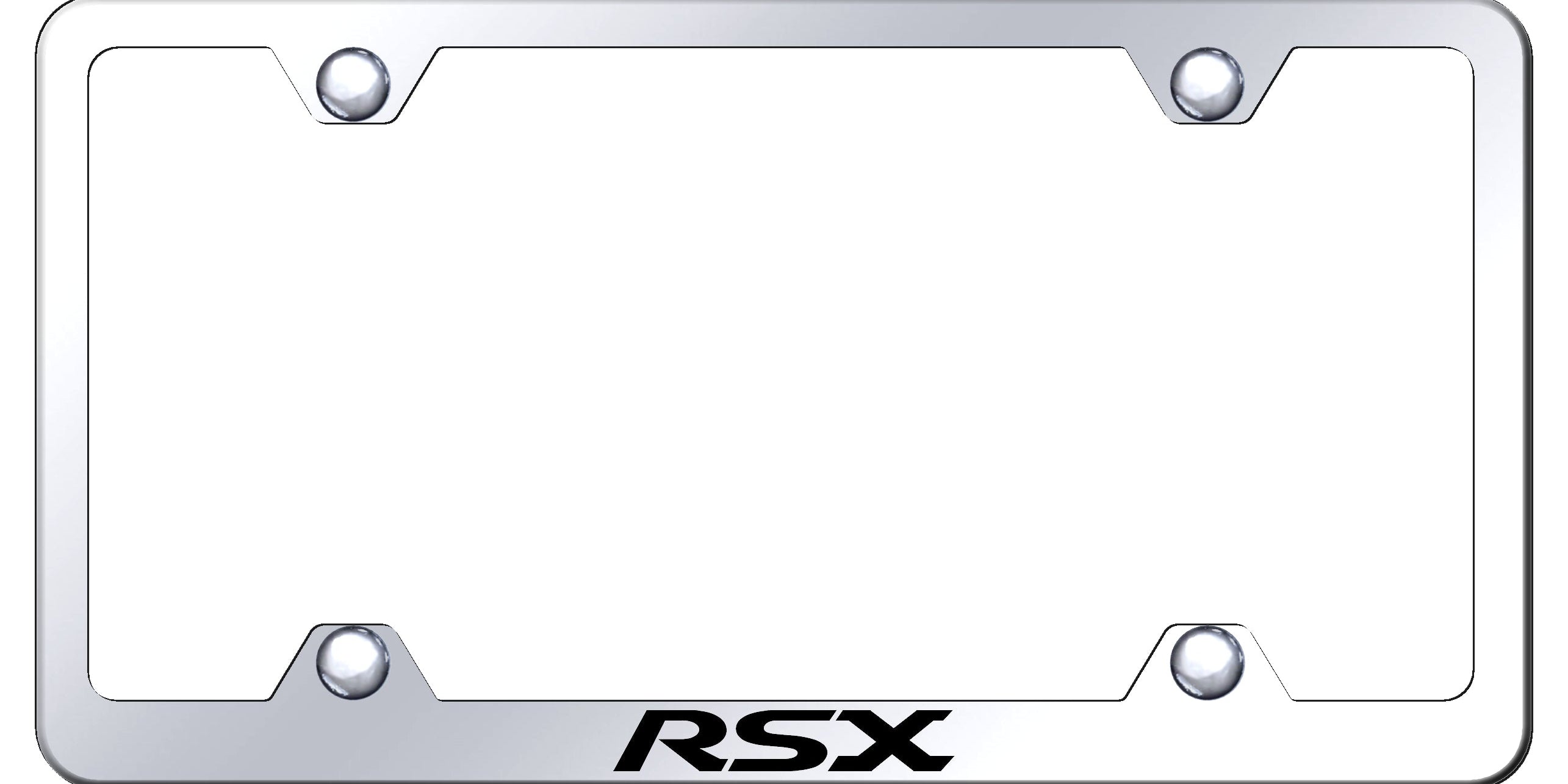 RSX Steel Wide Body Frame - Laser Etched Mirrored