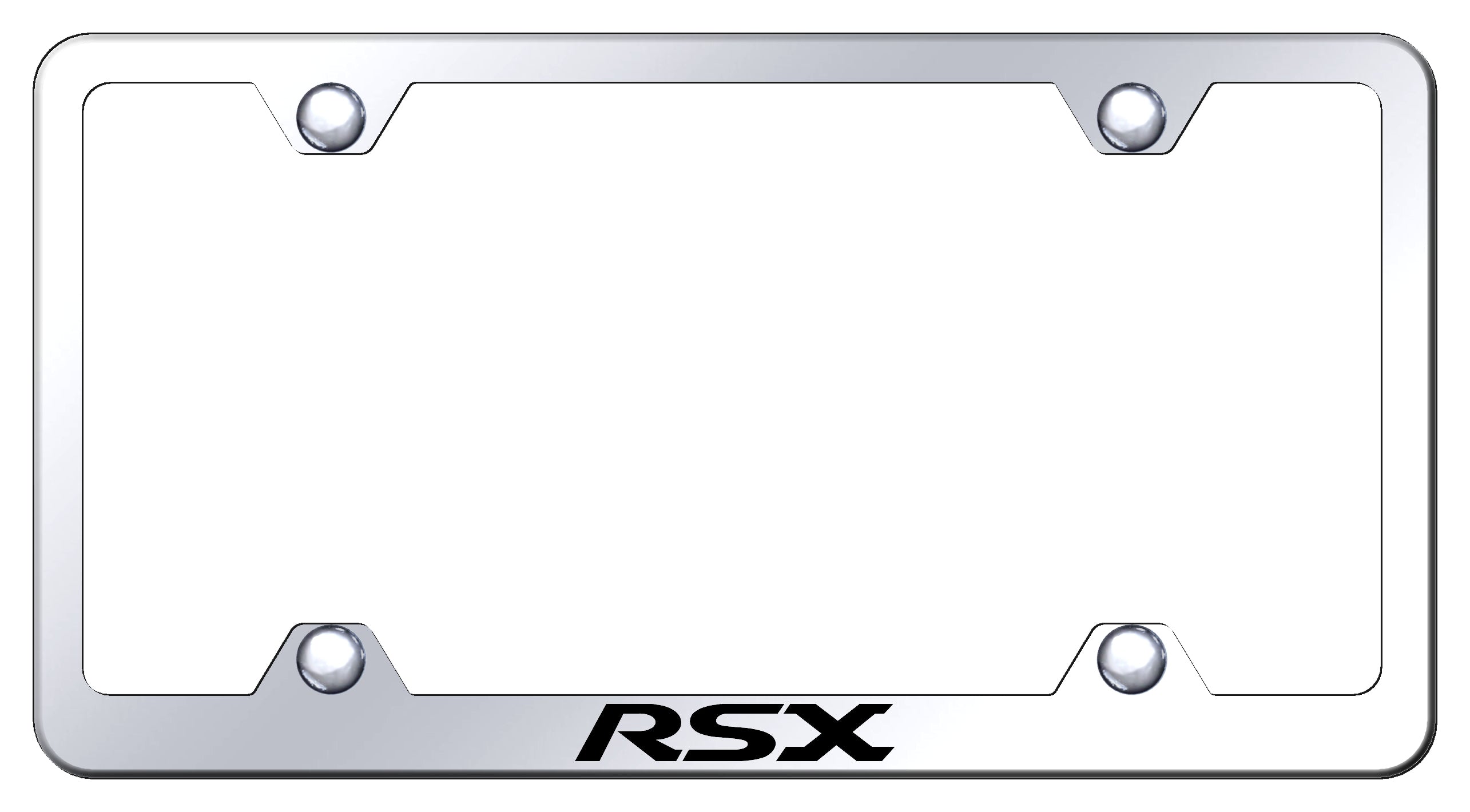 RSX Steel Wide Body Frame - Laser Etched Mirrored