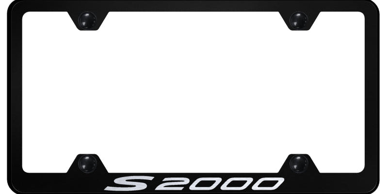 S2000 Steel Wide Body Frame - Laser Etched Black