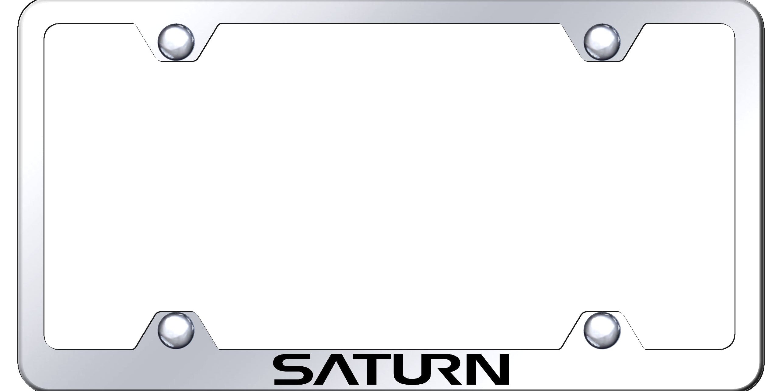 Saturn Steel Wide Body Frame - Laser Etched Mirrored