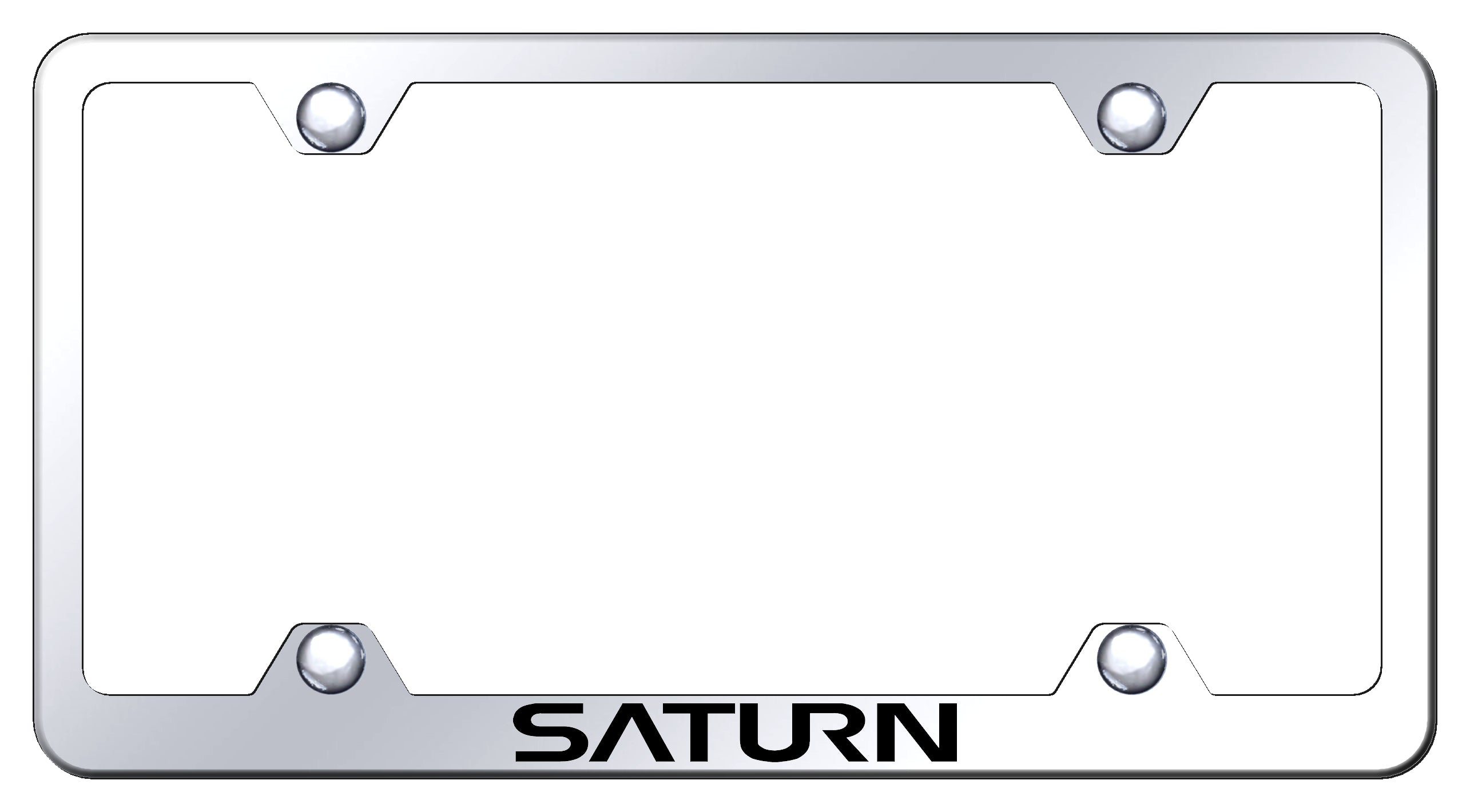 Saturn Steel Wide Body Frame - Laser Etched Mirrored