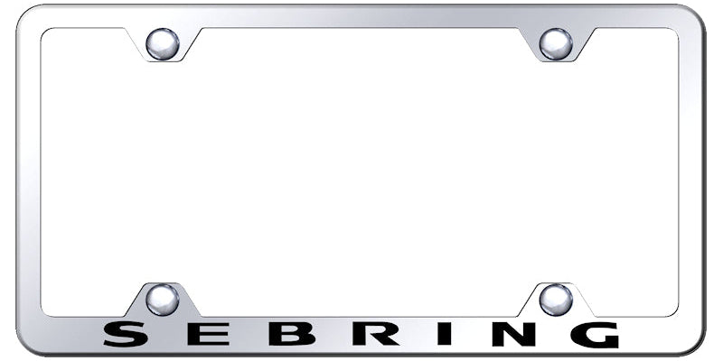 Sebring Steel Wide Body Frame - Laser Etched Mirrored