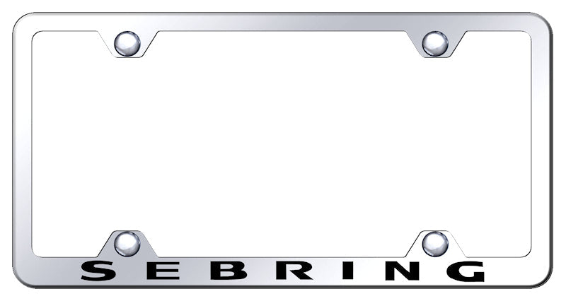 Sebring Steel Wide Body Frame - Laser Etched Mirrored