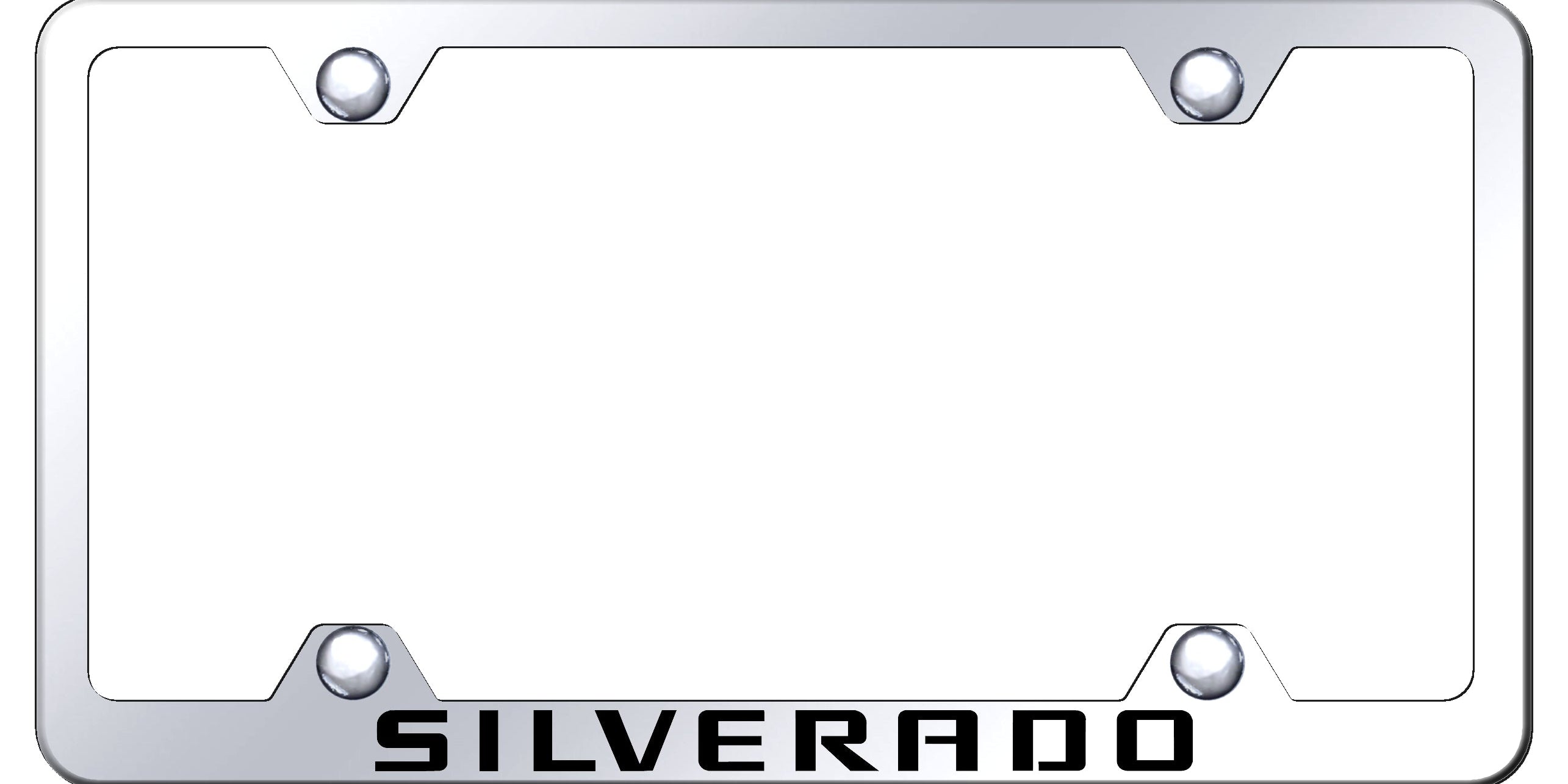 Silverado Steel Wide Body Frame - Laser Etched Mirrored