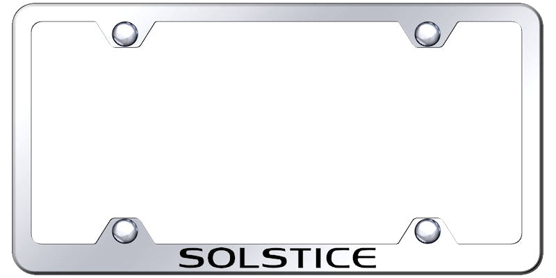 Solstice Steel Wide Body Frame - Laser Etched Mirrored