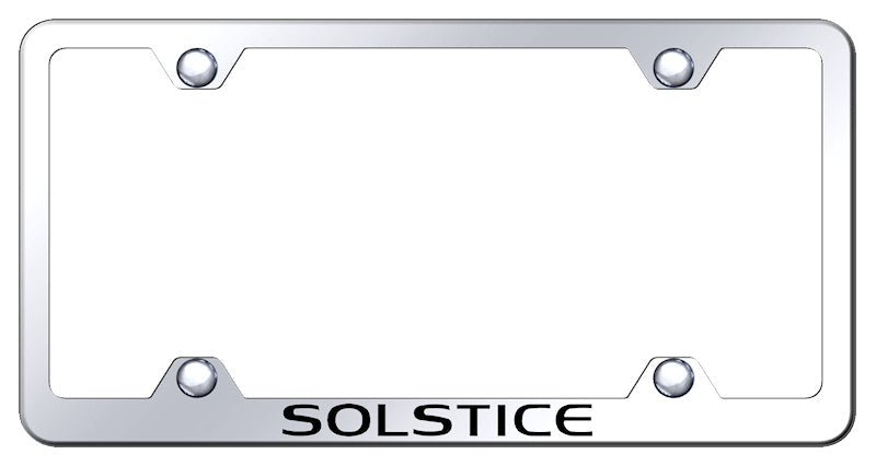 Solstice Steel Wide Body Frame - Laser Etched Mirrored