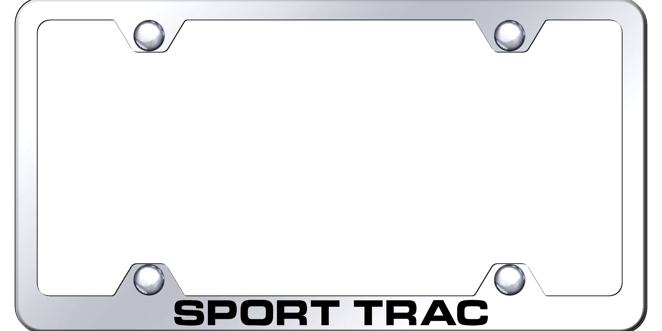 Sport Trac Steel Wide Body Frame - Laser Etched Mirrored