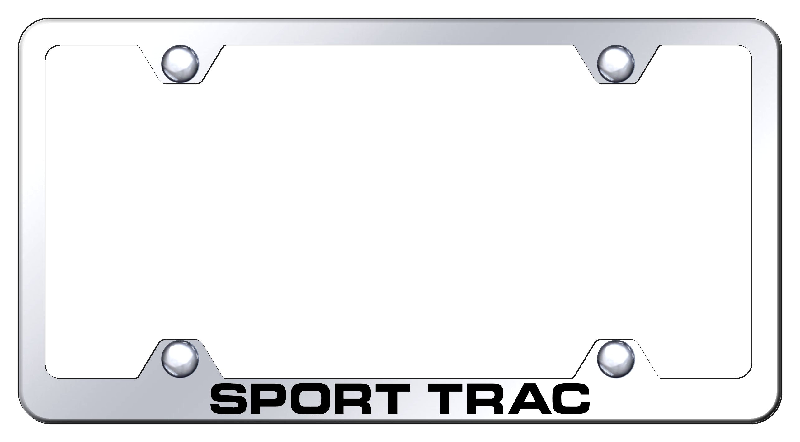 Sport Trac Steel Wide Body Frame - Laser Etched Mirrored