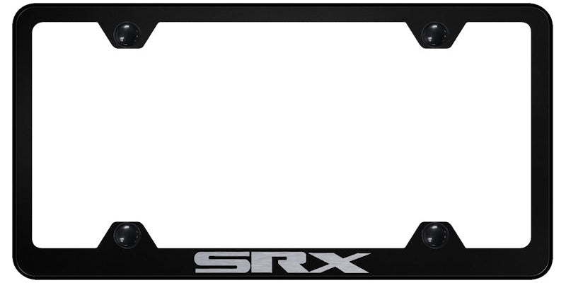 SRX Steel Wide Body Frame - Laser Etched Black