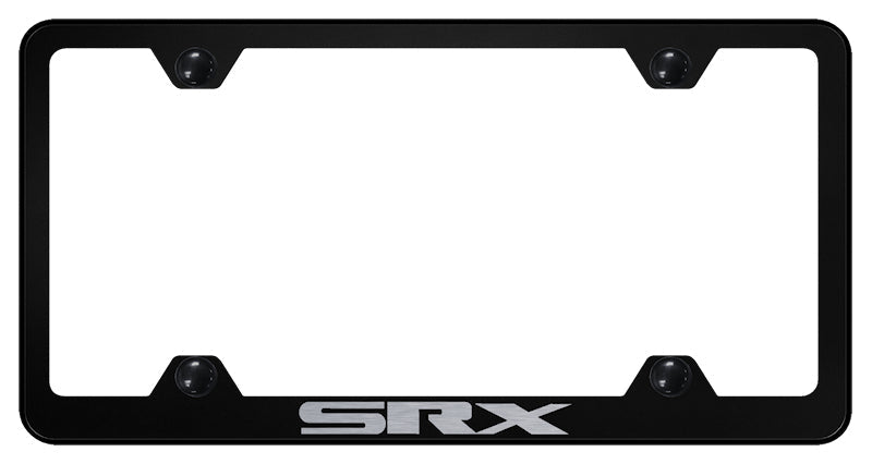 SRX Steel Wide Body Frame - Laser Etched Black