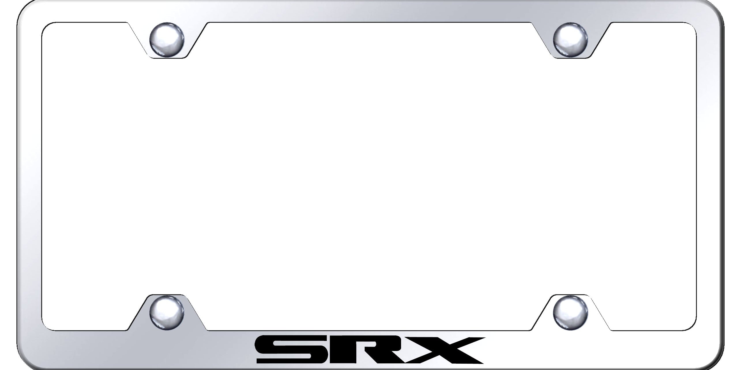 SRX Steel Wide Body Frame - Laser Etched Mirrored