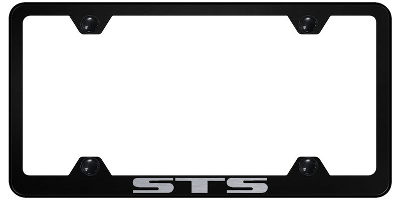 STS Steel Wide Body Frame - Laser Etched Black