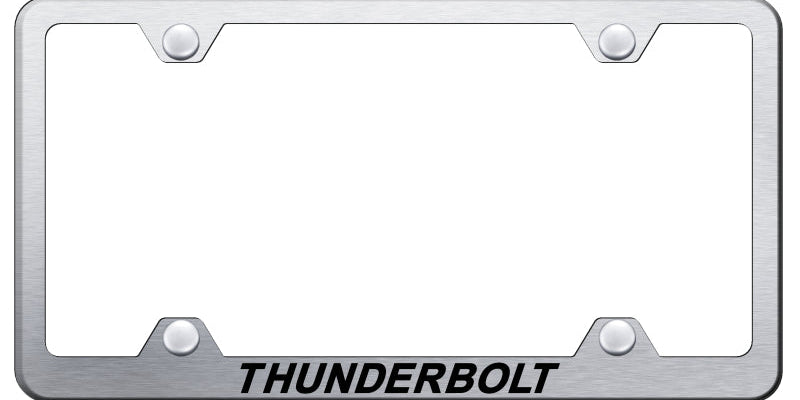 Thunderbolt Steel Wide Body Frame - Laser Etched Brushed