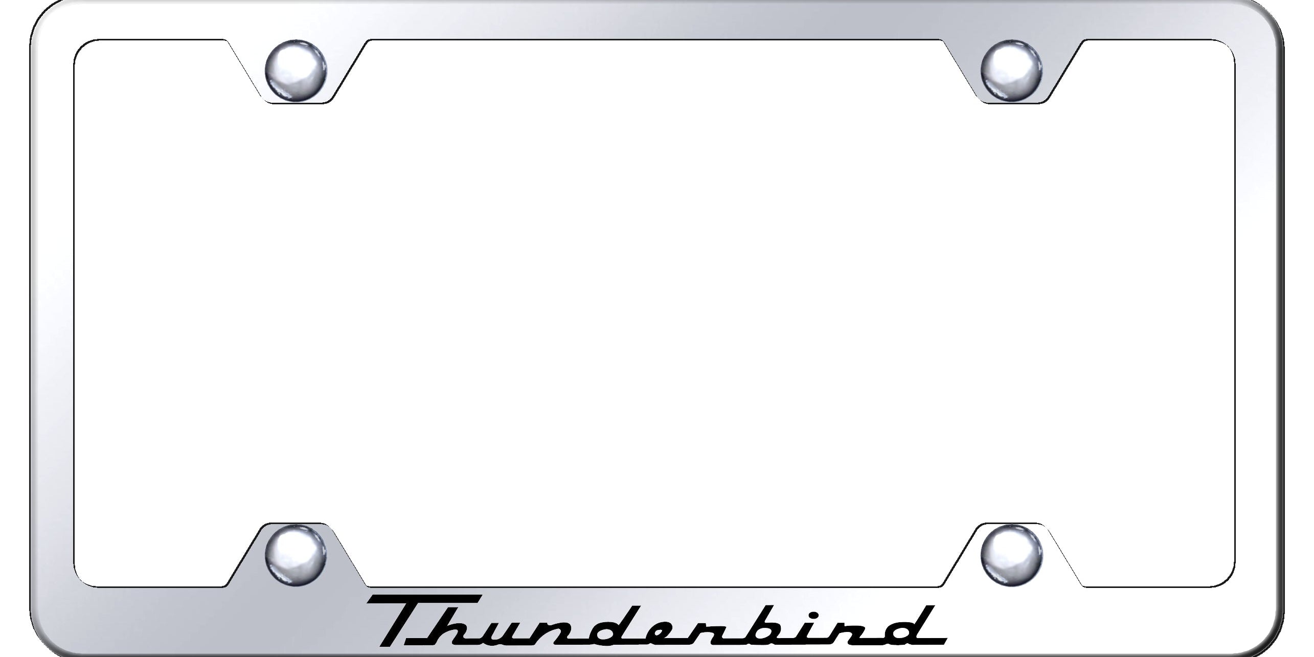 Thunderbird Steel Wide Body Frame - Laser Etched Mirrored