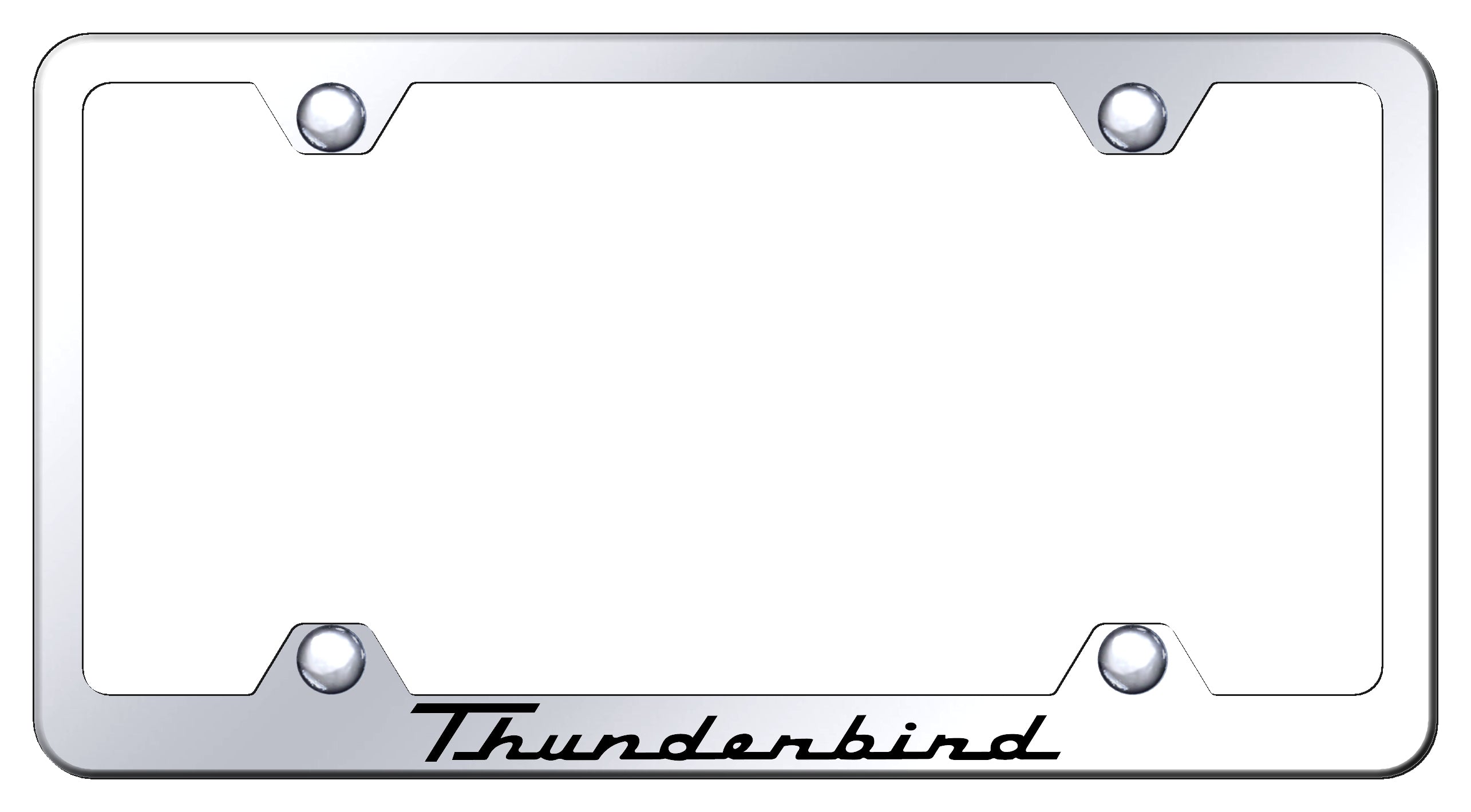 Thunderbird Steel Wide Body Frame - Laser Etched Mirrored