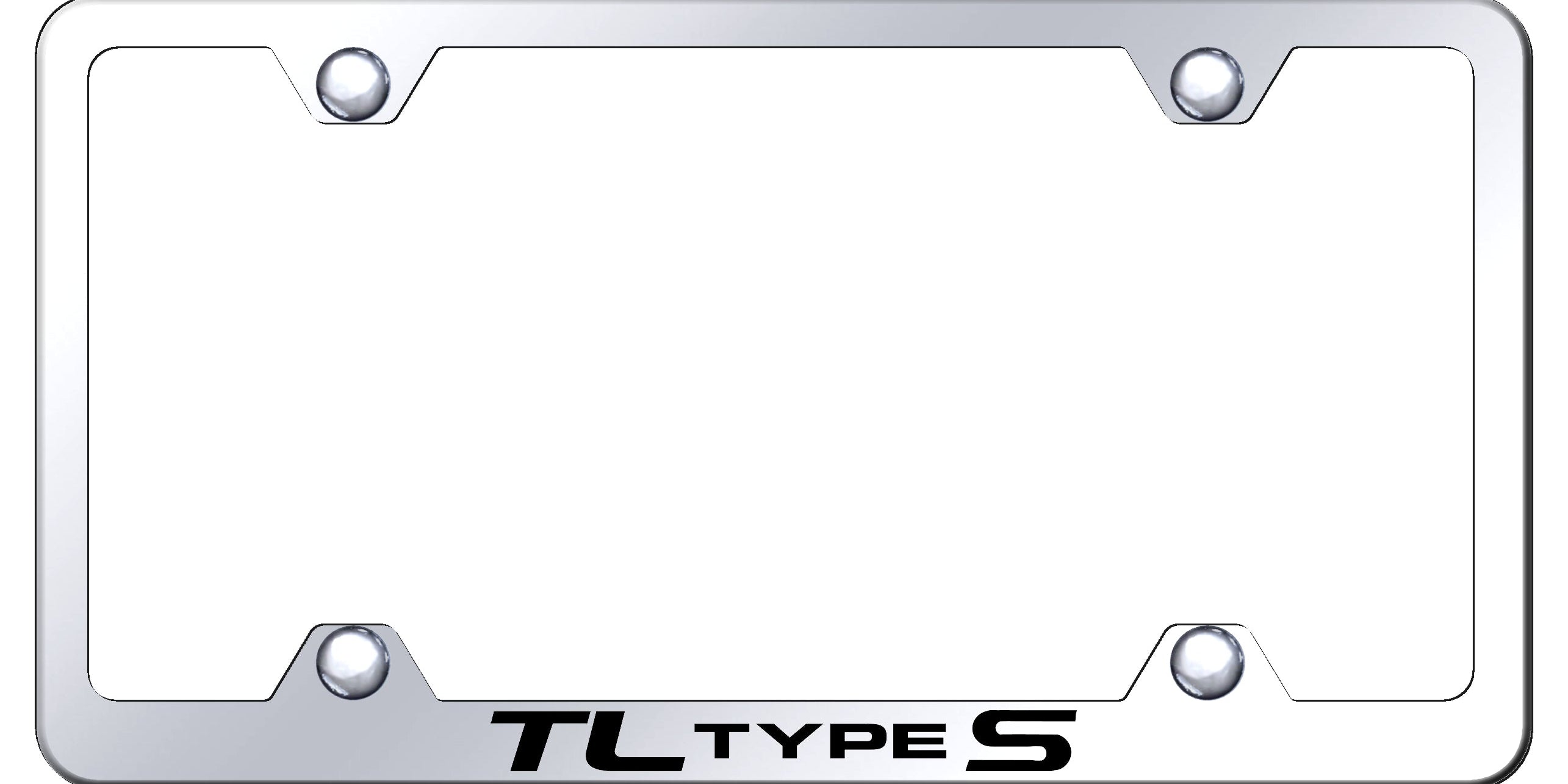 TL Type-S Steel Wide Body Frame - Laser Etched Mirrored