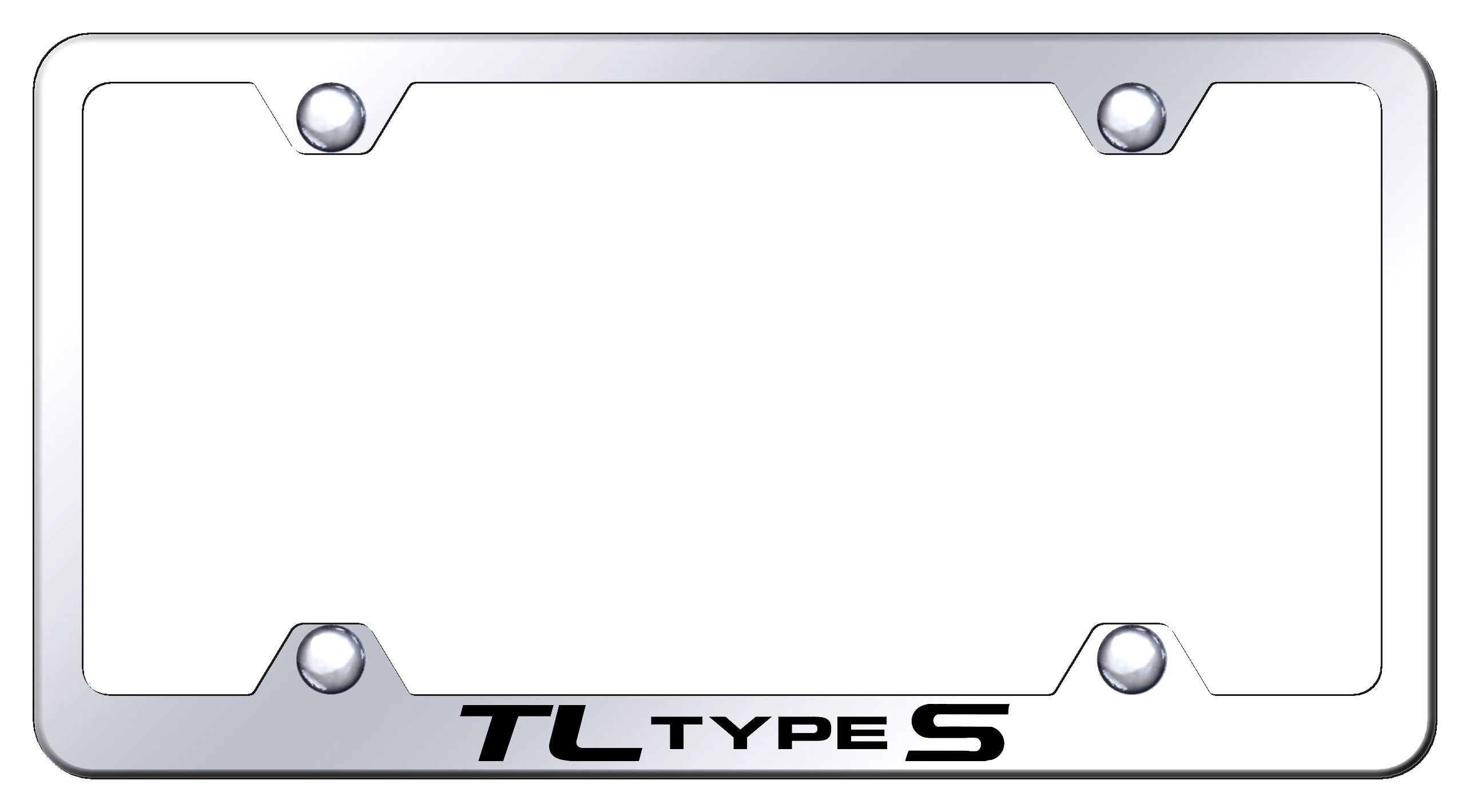 TL Type-S Steel Wide Body Frame - Laser Etched Mirrored