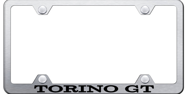 Torino GT Steel Wide Body Frame - Laser Etched Brushed