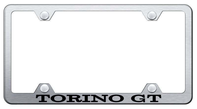 Torino GT Steel Wide Body Frame - Laser Etched Brushed