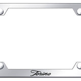 Torino Script Steel Wide Body Frame - Laser Etched Mirrored