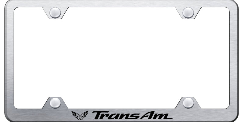 Trans Am Steel Wide Body Frame - Laser Etched Brushed