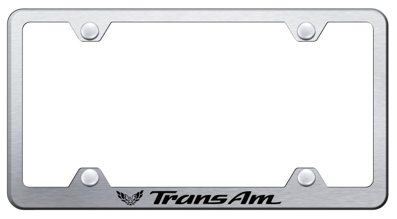 Trans Am Steel Wide Body Frame - Laser Etched Brushed