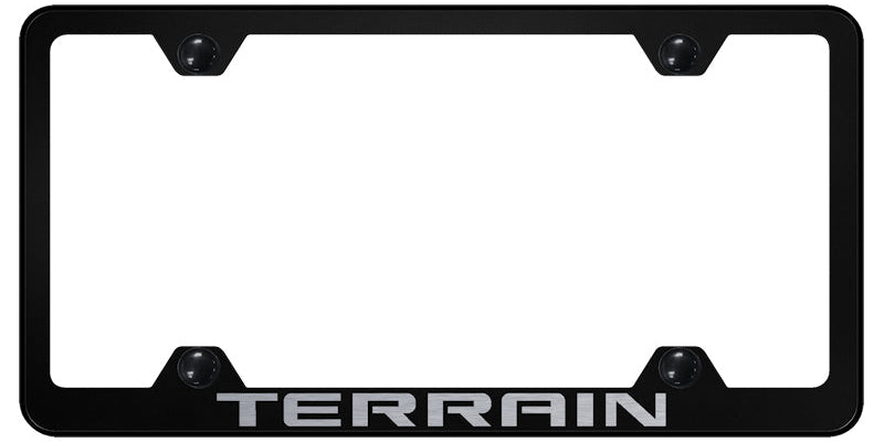 Terrain Steel Wide Body Frame - Laser Etched Black