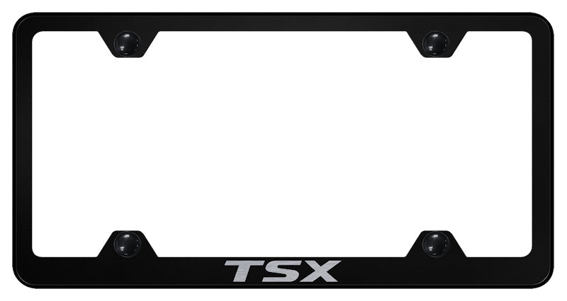 TSX Steel Wide Body Frame - Laser Etched Black