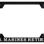 U.S. Marines Retired Steel Wide Body Frame - Etched Black