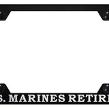 U.S. Marines Retired Steel Wide Body Frame - Etched Black