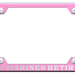 U.S. Marines Retired Steel Wide Body Frame - Etched Pink