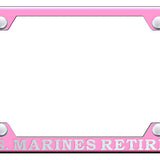 U.S. Marines Retired Steel Wide Body Frame - Etched Pink