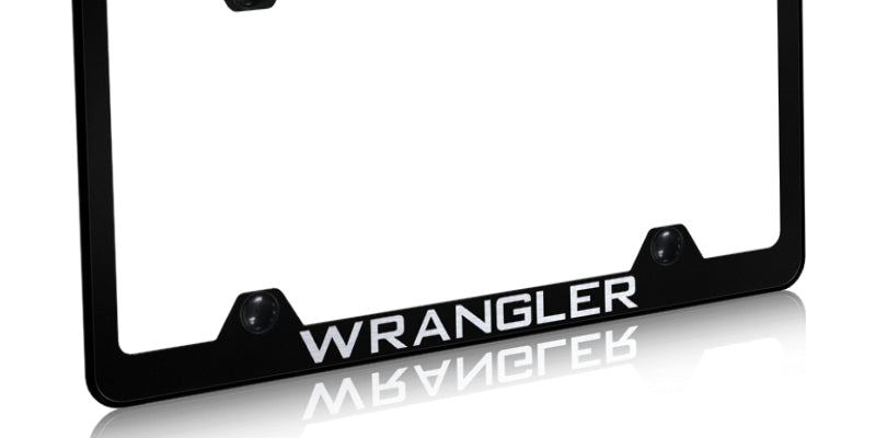 Wrangler Steel Wide Body Frame - Laser Etched Black