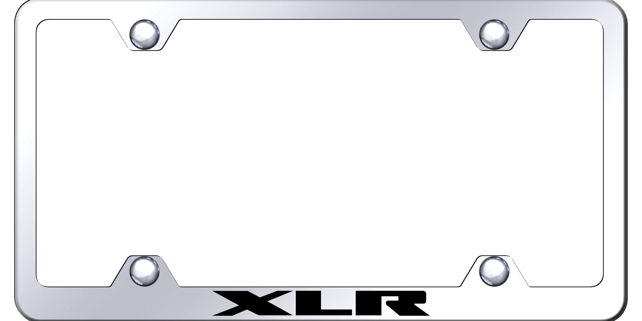 XLR Steel Wide Body Frame - Laser Etched Mirrored