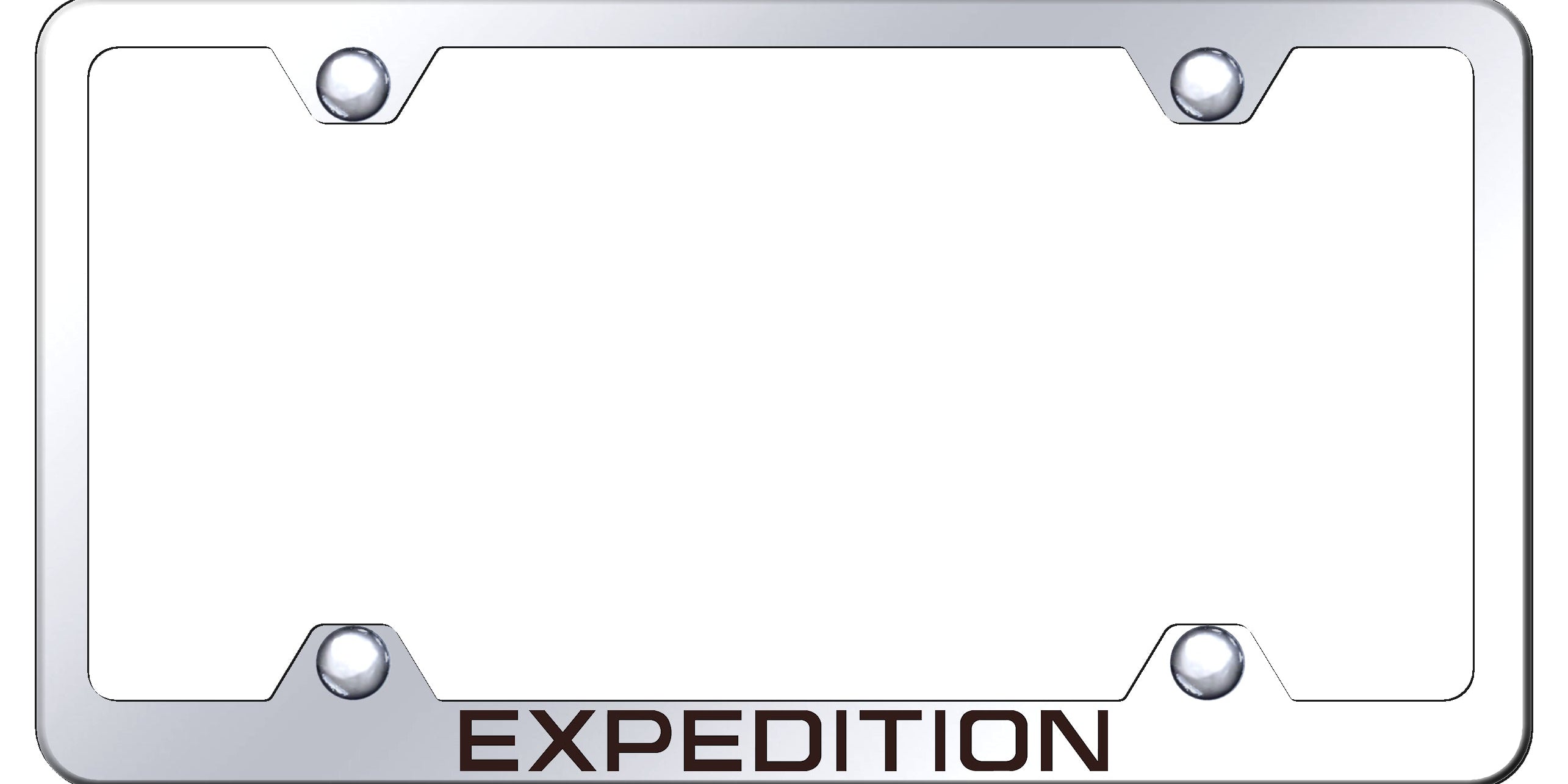 Expedition Steel Wide Body Frame - Laser Etched Mirrored