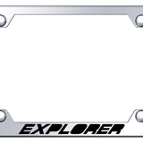 Explorer Steel Wide Body Frame - Laser Etched Mirrored