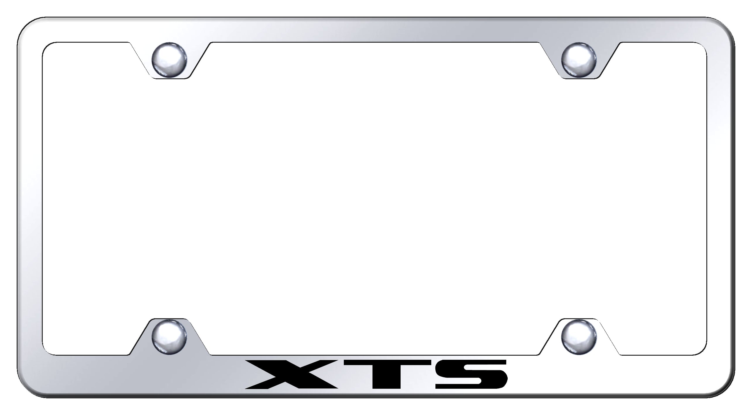 XTS Steel Wide Body Frame - Laser Etched Mirrored