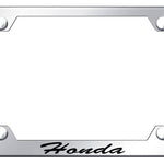 Honda Script Steel Wide Body Frame - Laser Etched Mirrored