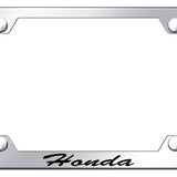 Honda Script Steel Wide Body Frame - Laser Etched Mirrored