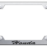 Honda Script Steel Wide Body Frame - Laser Etched Brushed