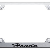 Honda Script Steel Wide Body Frame - Laser Etched Brushed