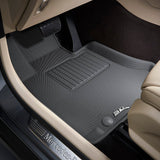 All-Weather Custom-Fit Floor Mats for Chevrolet Bolt Ev 2017-2023 with Non-Slip Backing - Gray - 1st Row