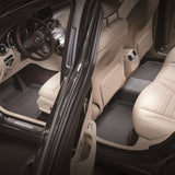 All-Weather Custom-Fit Floor Mats for Chevrolet Bolt Euv 2022-2023 with Non-Slip Backing - Gray - 1st Row 2nd Row