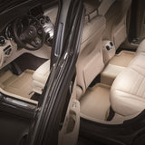 All-Weather Custom-Fit Floor Mats for Tesla Model X 7-Seat 2022-2025 with Non-Slip Backing - Black - 3rd Row